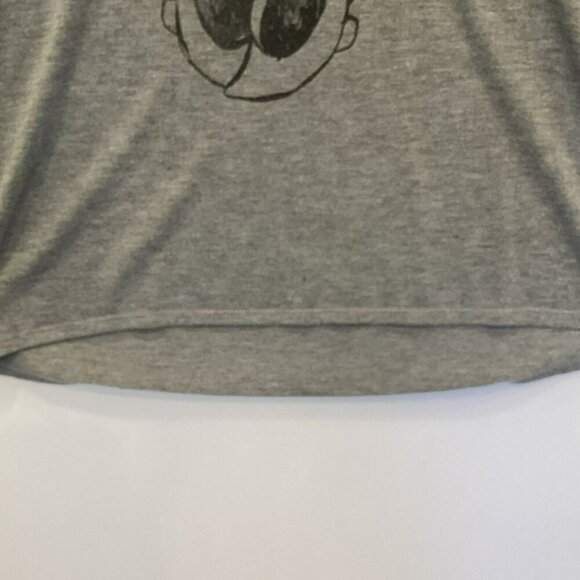 Disney Minnie Mouse Tee Short Sleeve Crew Neck Pullover in Gray Women's Medium - Picture 4 of 10